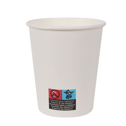 SET 25 VASO BLANCO CARTON 200CC ALGON - BA01054075089-2