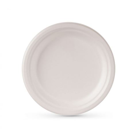 SET 15 PLATOS BIODEGRADABLES 17,5CM ALGON - BA01054078851