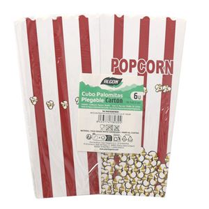 SET 6 CUBO PALOMITA CARTON 19.7 X 9.2 ALGON - BA01054078030-1