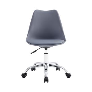 SILLA DE ESCRITORIO CON RUEDAS 97X47X58CM GRIS - 80098-1