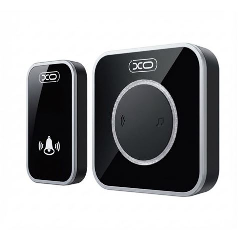 TIMBRE INALAMBRICO CON LEDS SF11 NEGRO XO - XOSF11