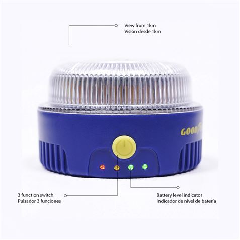 LUZ EMERGENCIA TRAFICO V16 GOODYEAR - 36001-1