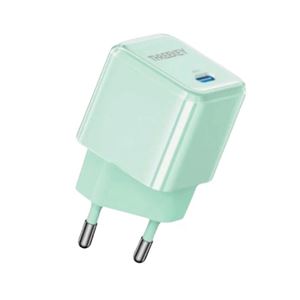 CARGADOR DE CORRIENTE 30W TIPO C THREEKEY VERDE - TK116GR