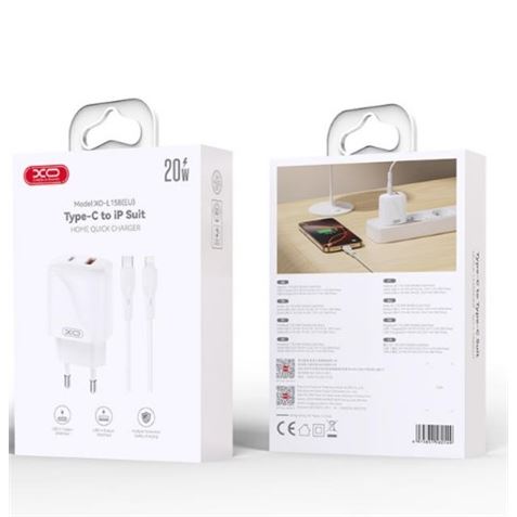 CARGADOR CARGA RAPIDA 30W USB-A /USB-C L151 + CABLE LIGHTNING BLANCO XO - XOL151LG-2.JPG