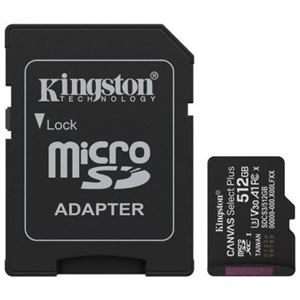 MEMORIA MICRO SD KINGSTON CLASE 10 512GB 150MB/S - 740617348552