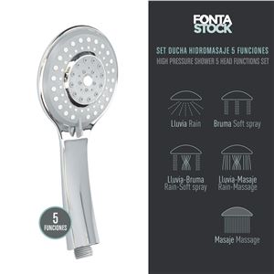 CONJUNTO DE DUCHA 5 POSICIONES FONTASTOCK - FSKFAB011-1