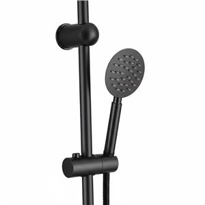 COLUMNA DE DUCHA VERTICAL SIN GRIFO NEGRA FONTASTOCK - FSKFCD003-2