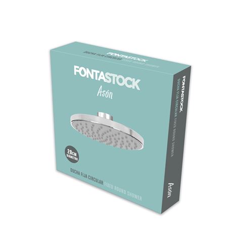 PLAFON DE DUCHA CIRCULAR ASON 20CM FONTASTOCK - FSKFAB010-3