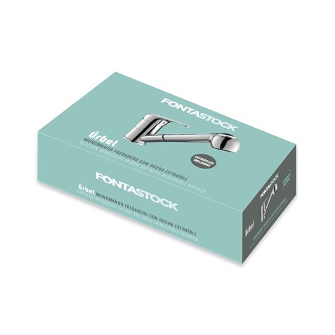 MONOMANDO FREGADERO CON DUCHA EXT URBEL FONTASTOCK - FSKFGC004-3