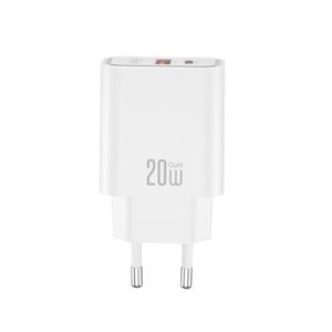 CARGADOR USB 20W 1X USB-A Y 1X USB-C CE40 XO - XOCE40-1