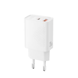 CARGADOR USB CARGA RAPIDA 20W 1X USB-A Y 1X USB-C - XOL161