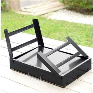 BARBACOA PORTATIL SOBREMESA PLEGABLE HIERRO INNOVAGOODS - V0103439-2