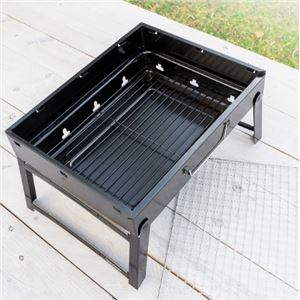 BARBACOA PORTATIL SOBREMESA PLEGABLE HIERRO INNOVAGOODS - V0103439-3