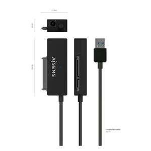 ADAPTADOR SATA A USB-A PARA DISCOS DUROS 2.5" Y 3.5" CON ALIMENTADOR AISENS - ASE-35A01B-3.JPG