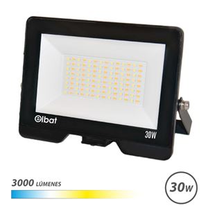FOCO LED SERIE LUMAX CCT 30W | 3000LM | LUZ CALIDA, BLANCA Y FRIA ELBAT - EB0589
