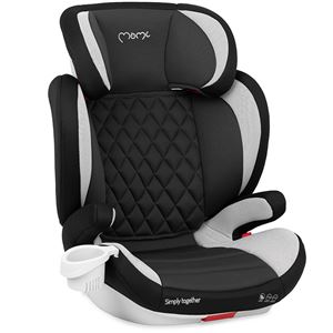 SILLA COCHE DE 15 A 36KG GRUPO 2/3 CON ISOFIX Y CINTURON GRIS QUICK FIX MOM - FOSA00004-1