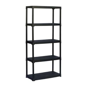 REACONDICIONADA ESTANTERIA POLIPROPILENO 5 BALDAS 800X400XH1760MM ARTPLAST - T805