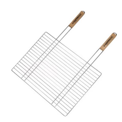 PARRILLA RECTANGULAR 67X40CM CON MANGO MADERA CAMPINGAZ - 205690-1