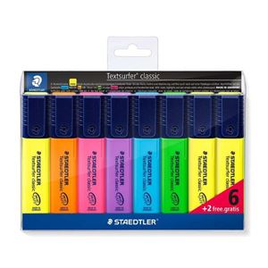 PACK 8 MARCADORES FLUORESCENTES 5MM STAEDLER - 4007817364178