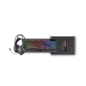 PACK GAMING 4EN1 TECLADO H-MECH | RATON RGB | AURICULARES | ALFOMBRILLA - MCP124PROES-1