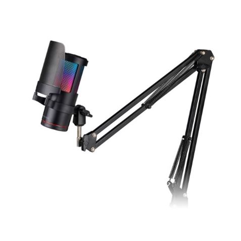 MICROFONO MMICSC NEGRO | BRAZO REGULABLE | RGB | ACCESORIOS | MARS GAMING - MMICSC