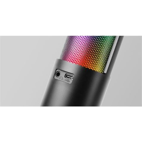 MICROFONO MMICSC NEGRO | BRAZO REGULABLE | RGB | ACCESORIOS | MARS GAMING - MMICSC-1