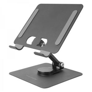 SOPORTE PARA TABLETS Y PORTATILES EN ACERO 360º NEGRO MARS GAMING - MARST