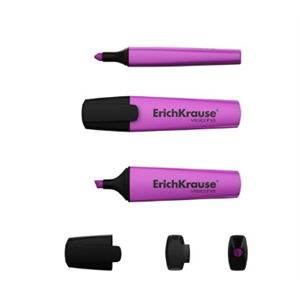 MARCADOR FLUERESCENTE MORADA PUNTA BISELADA ERICHKRAUSE - 32501