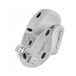 RATON GAMING ERGONOMICO INALAMBRICO MMW-ERGOPROW 3200DPI BLANCO MARS GAMING - MMWERGOPROW-3