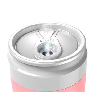 REACONDICIONADO HUMIDIFICADOR PORTATIL CON RGB HF08 ROSA XO - XOHF08PK-1