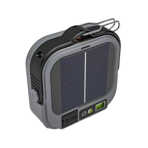 REAC LINTERNA SOLAR DE CAMPING 500LM 12 MODOS, POWERBANK, IPX4 ELBAT - EB0569-5
