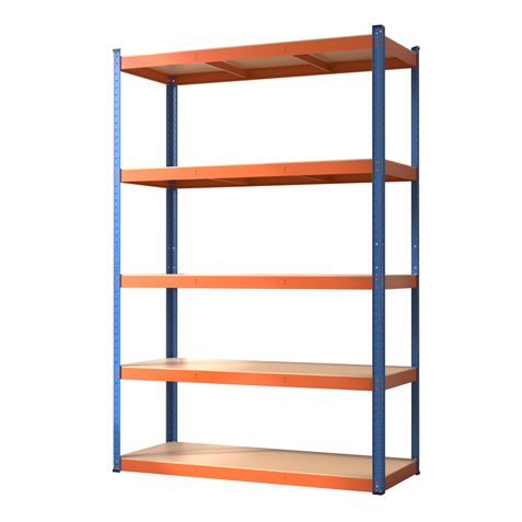 ESTANTERIA METALICA 5 BALDAS 180X120X50CM 250KGS BLIM - BL0529