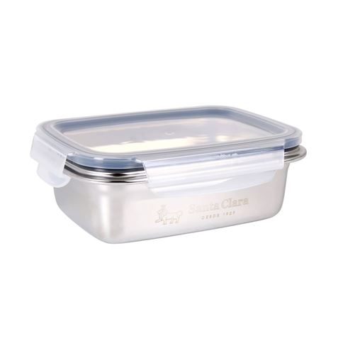 FIAMBRERA ACERO 0.6L APTA MICROONDAS Y HORNO STA CLARA - 8433774745020-1