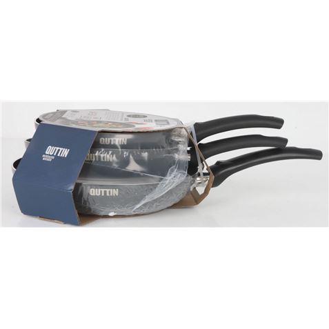 PACK 3 SARTENES ALUMINIO INDUCCION BASIK QUTTIN - BQ06026278731-2