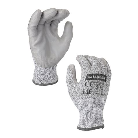 GUANTES DE PROTECCION RESISTENCIA NIVEL C TALLA L MADER - 96416