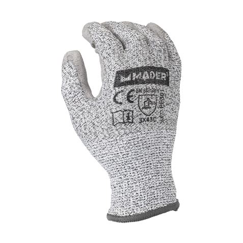 GUANTES DE PROTECCION RESISTENCIA NIVEL C TALLA L MADER - 96416-1