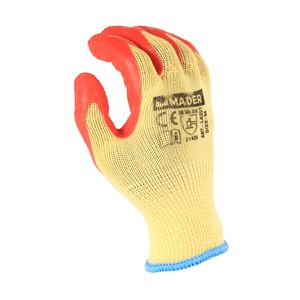 GUANTES DE PROTECCION ALGODON + LATEX TALLA L MADER - 96336-1