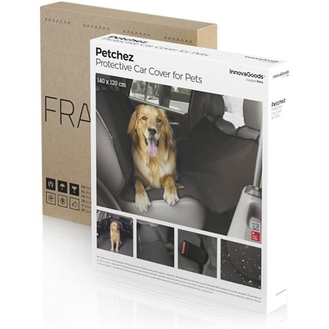 FUNDA PROTECTORA DE COCHE PARA MASCOTAS PETCHEZ INNOVAGOODS - 4899888115168-1