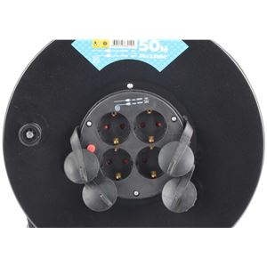 ENROLLADOR DE CABLE 50 METROS CABLE 3X2.5MM MADER - 68019-1