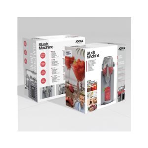 MÁQUINA DE GRANIZADOS 6 EN 1 1,6L JOCCA - 2797-3