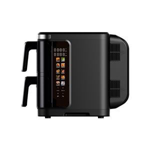 FREIDORA DE AIRE DOBLE COMPARTIMENTO 5.5L + 5.5L 11L JOCCA - 2496-1