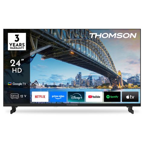 TELEVISOR LED HD 24" | WIFI | BLUETOOTH | SMART TV | 12V THOMSON - 24HG2S15C
