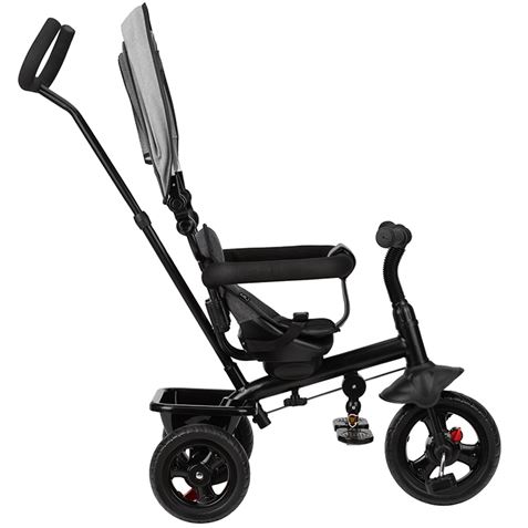 TRICICLO MULTIFUNCION 5 EN 1 GRAY IRIS MOMI - ROTR00010-1