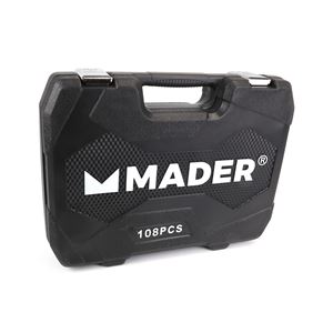 REACONDICIONADO MALETIN LLAVES DE VASO 108PCS 1/4" - 1/2" MADER - 61174-2