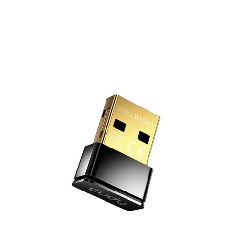 ADAPTADOR WIFI 6 NANO USB NEGRO CUDY - WU300