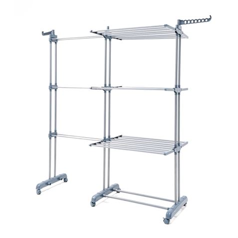 TENDEDERO VERTICAL EXTENSIBLE HASTA 141CM CON RUEDAS INNOVAGOOD - V0104040