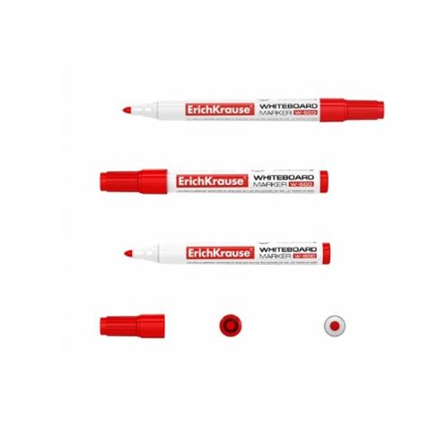 ROTULADOR PARA PIZARRA BLANCA 0.8/2.5MM ROJO ERICHKRAUSE - 12847