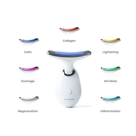 MASAJEADOR FACIAL ELECTRICO PARA CARA Y CUELLO 500mAh INNOVAGOODS - V0104021