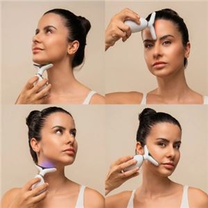 MASAJEADOR FACIAL ELECTRICO PARA CARA Y CUELLO 500mAh INNOVAGOODS - V0104021-2