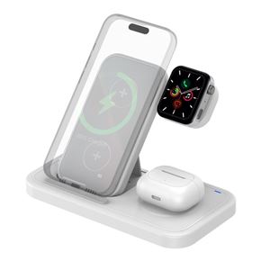 SOPORTE CARGADOR INALAMBRICO 4 EN 1 20W GENX - CH-1023